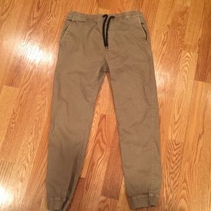 American Eagle jogger khaki pants